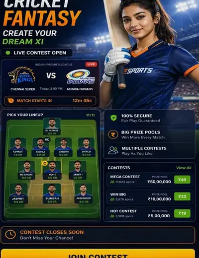 Betnacional (bet nacional login) fantasy cricket & matchday visual 3